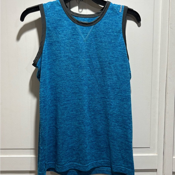 Reebok Other - Reebok Boys Blue Sleeveless Athletic Tank‎ Top Size X-Large